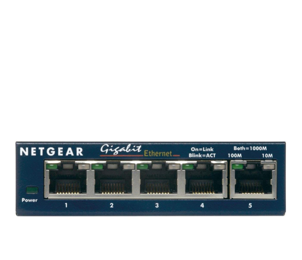 Netgear 5p GS105GE (5x10/100/1000Mbit) - 31230 - zdjęcie